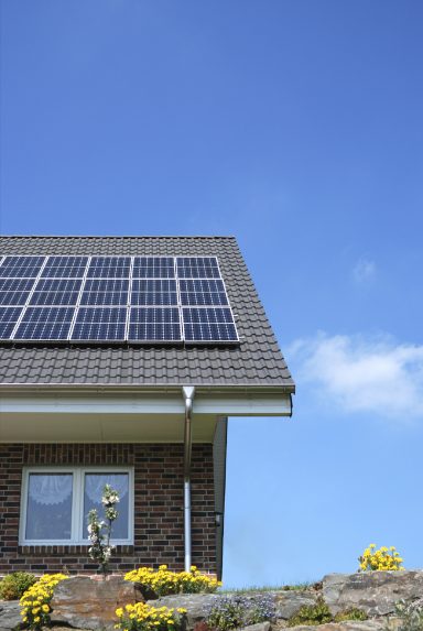 Solar Panels on Roof